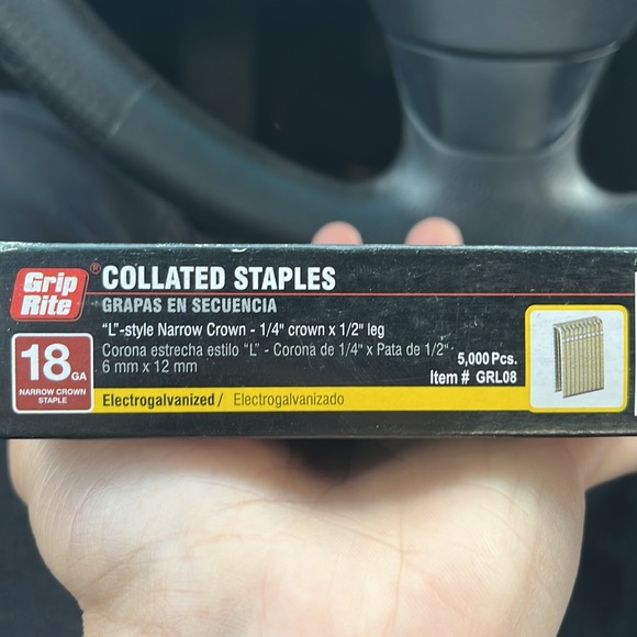 Grip rite, Collated staples/Grapas en secuencia. - Picture 2 of 2